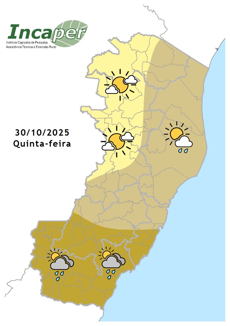 Terca Feira 19 De Chuva Em Todo O Espirito Santo Jornal Fato