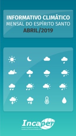 Logomarca - INFORMATIVO CLIMÁTICO MENSAL DO ESPÍRITO SANTO - ABRIL DE 2019